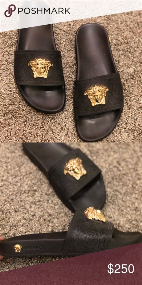 young versace slippers|Versace slippers for women.